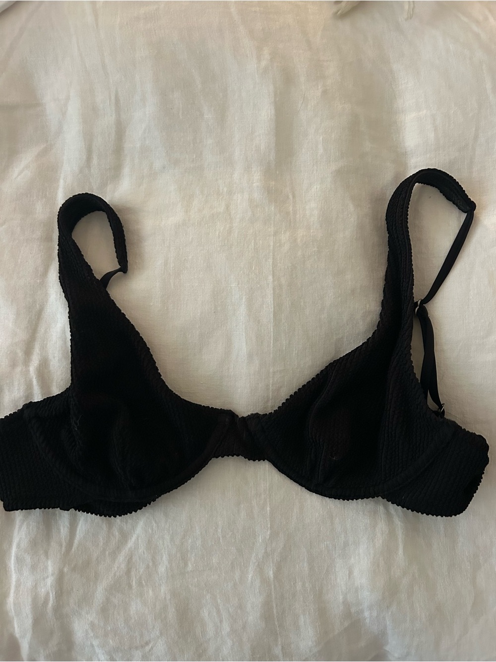 Free People Rhythm wave break underwire bikini top